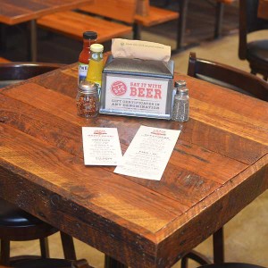 Grain Station Brew Works Table