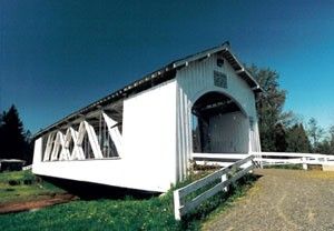 Recovered bridge wood