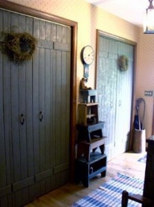 barnwood closet doors